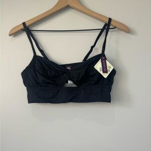 Adore Me NWT Fatima Demi Black Women's Bralette bra size Medium